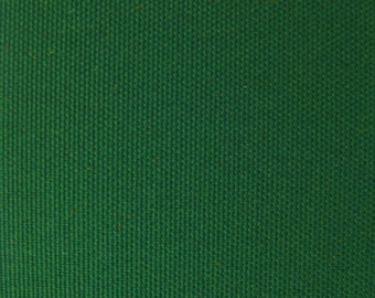 Solid Canvas Waterproof Outdoor Fabric 60" Wide Per Yard HUNTER GREEN