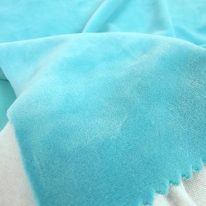 Stretch Mochi Plush Minky Fabric - 24 COLORS - Sold By The Yard/Hug-z™ 4 Way Stretch DIY Blankets Clothing Costumes Solid Soft Smooth Cuddle