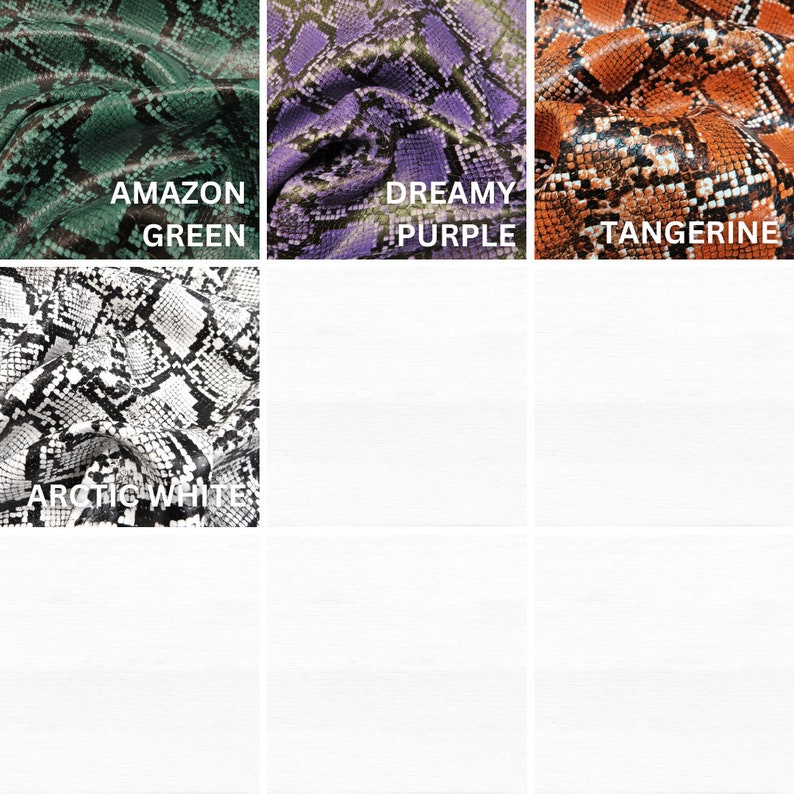 Realistic Snake Skin Embossed Vinyl - Calico Python Snake Upholstery ...