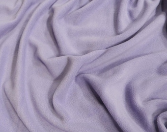 Solid Polar Fleece Fabric - LAVENDER - Sold By The Yard 60" Width