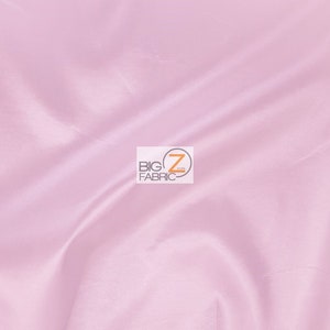 Solid Taffeta Fabric - PINK - Sold By The Yard 58&quot;/60&quot; Width DIY Dress Skirt Wedding Decor Curtains