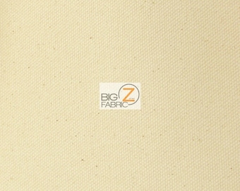 Cotton Duck Canvas Fabric - Natural (#8) (18oz) - By The Yard DIY Tote Bags Belting Wall Covering Sound Barriers