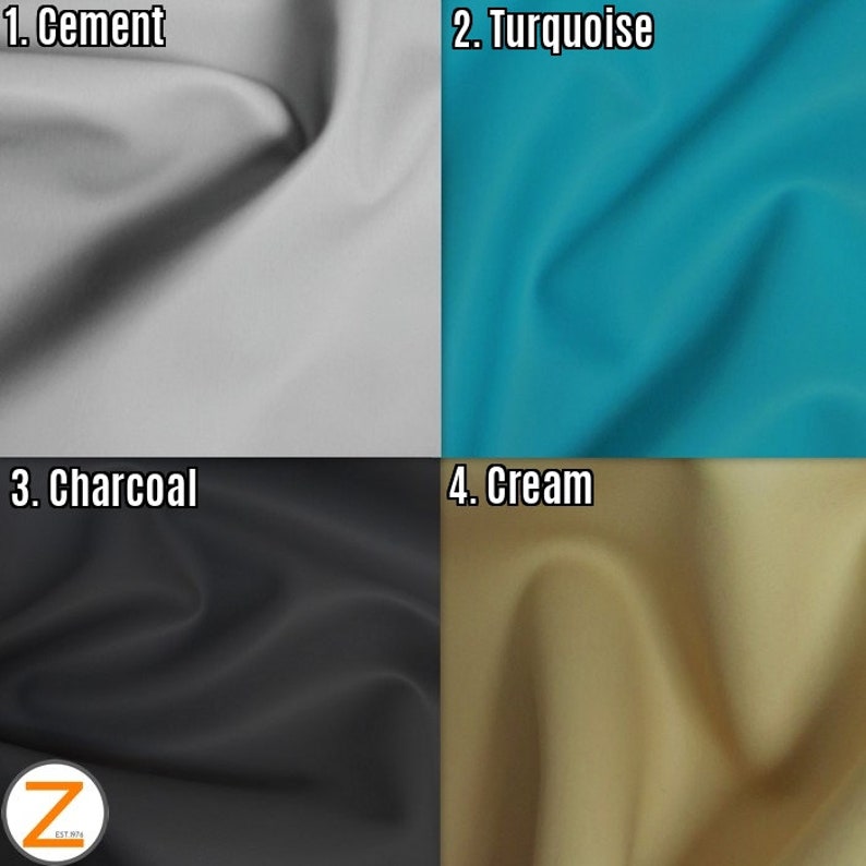 DuroLast™ Solid Vegan Anti-Stain Soft Silicone Vinyl Fabric - 9 COLORS - Sold By The Yard Accessories Projects Purses Eco-Friendly image 2