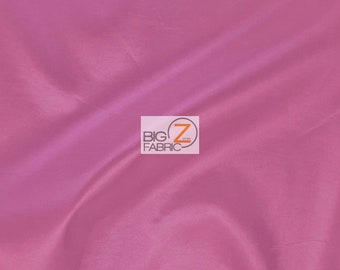 Solid Taffeta Fabric - FUCHSIA - Sold By The Yard 58"/60" Width DIY Dress Skirt Wedding Decor Curtains