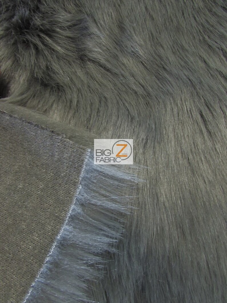 Short Shag Faux Fur Fabric BLACK Sold By The Yard 60 Width Coats Costumes Scarfs Rugs Props Short Pile