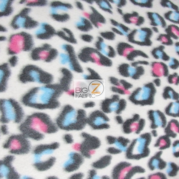 Leopard Print Fleece Etsy