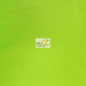 Solid Velboa Faux Fur Fabric - Lime - Sold By The Yard  - 58&quot;/60&quot; Width