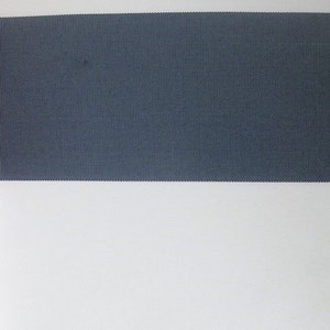 4&quot; Stripe Canvas Deck Outdoor Waterproof Anti-uv Vinyl Fabric - DARK GRAY/IVORY - 60&quot; Width Sold By The Yard