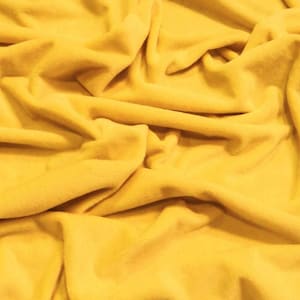 Minky Solid Baby Soft Fabric - CANARY YELLOW - 58&quot;/60&quot; Width Sold By The Yard DIY Blanket Clothing Accessories Teddy Bears Hug-Z™
