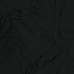 Solid Stretch Spandex Costume Nylon Fabric - BLACK - 58&quot;/60&quot; Width Sold By The Yard