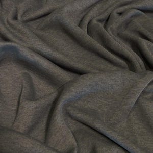 Sweatshirt & Apparel Polar Fleece Fabric - CHARCOAL - Sold By The Yard 60&quot; Width DIY  Athletic Sportswear Clothing