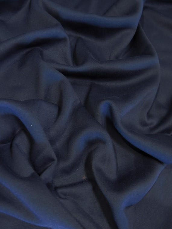 Navy Blue Polar Fleece Fabric – Sold By The Yard – 60" Wide – Anti-Pill – Solid