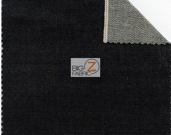 Verschiedene Selvedge Denim Stoff - dunkle Indigo (Thailand) - Bulk-Lager Kleidung DIY Zubehör Hüte Rucksäcke Jeans Bekleidung