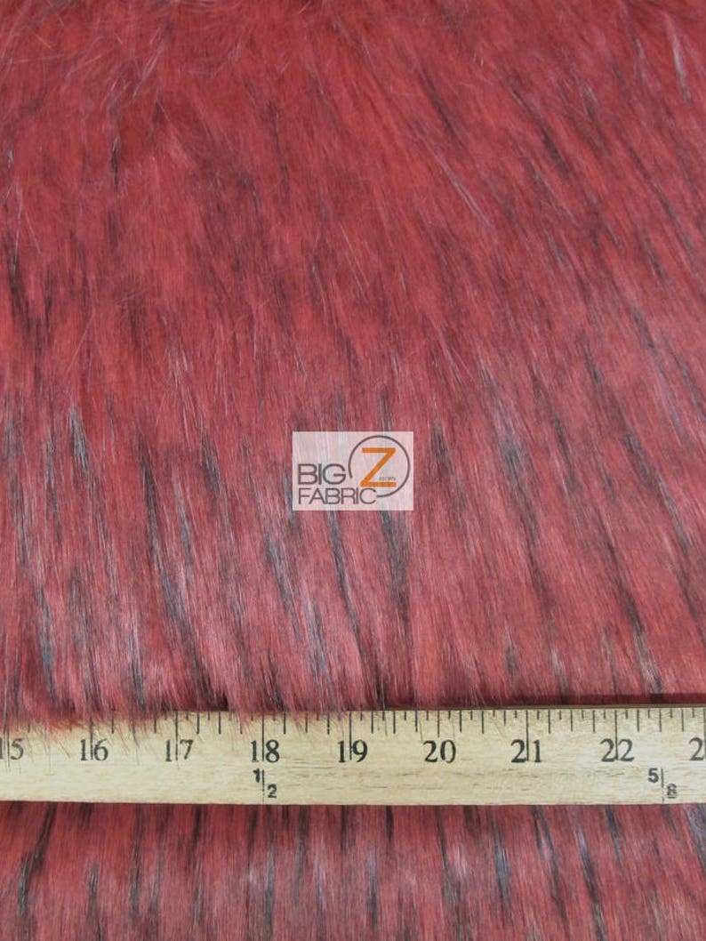 By The Yard Costume Clothing Accessories Scarf Coats Rugs 5 COLORS Shaggy Sabrewulf Faux Fake Fur Fabric