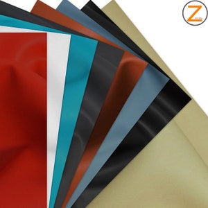 DuroLast™ Solid Vegan Anti-Stain Soft Silicone Vinyl Fabric - 9 COLORS - Sold By The Yard Accessories Projects Purses Eco-Friendly image 1