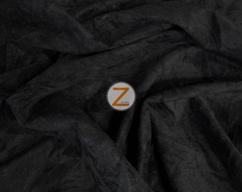 Crush Flocking Upholstery Velour Velours Velvet Fabric - BLACK - per yard Drapery Canapés Suits Party Decor Antique Coverings Curtains