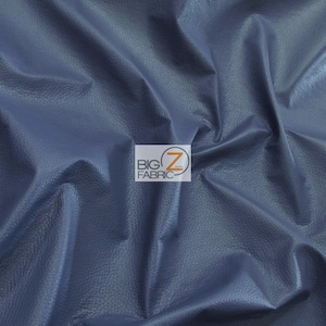 DuroLast™ vinilo falso cuero plisado grano campeón PVC tela - azul real - corte a tamaño tapicería carteras carteras correas ropa