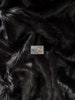 Solid Shaggy Faux Fur Fabric - BLACK - Sold By The Yard 60' Width Coats Costumes Scarfs Rugs Props Long Pile 