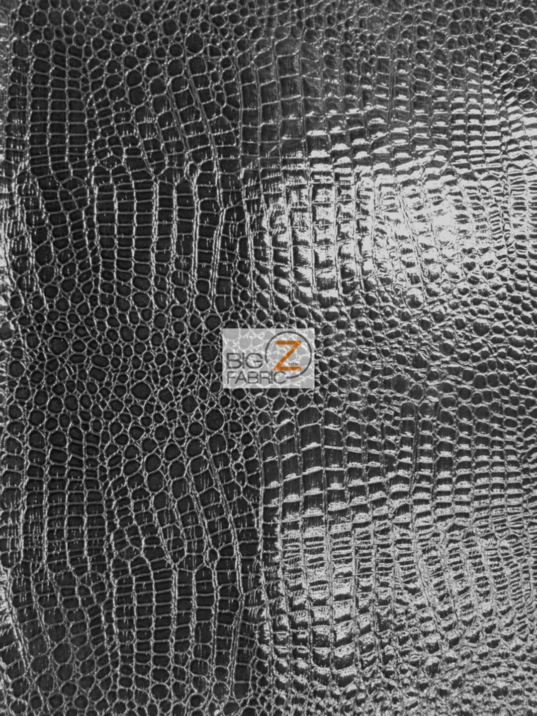 Durolast™ Vinyl Faux Fake Leather Pleather Embossed Shiny Alligator