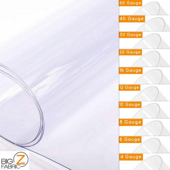 Clear Transparent Vinyl Fabric