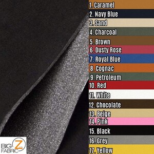 Upholstery Microfiber Suede Headliner Auto/Boat Fabric - 17 COLORS - Sold By The Yard DIY Wall Coverings Visual Merchandising Accessories