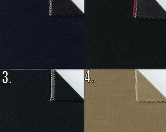 Assorted/Japanese Selvedge Denim Fabric - 11 STYLES - By The Yard DIY Fashion Apparel Jeans Accessories Japan Kuroki Yoshiwa Kaihara