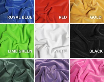 Stretch Mochi Plüsch Minky Stoff, 4-Wege-Stretch, weicher Polyester Spandex Minky für Decken, Kostüme, Kleidung und Fursuit-Herstellung