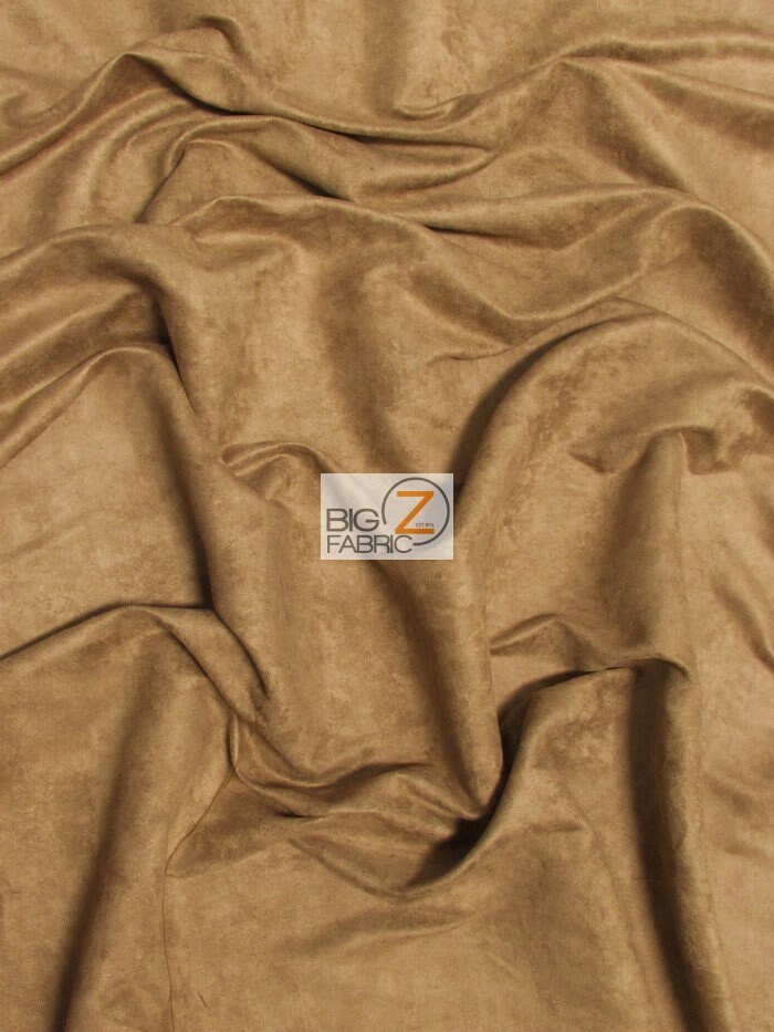 Passion Suede Camel Upholstery Fabric - Home & Business Upholstery Fabrics