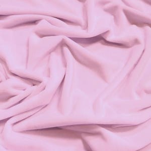 Minky Baby Soft Stoff 160 cm Breite in ROSA, 150 x 150 cm