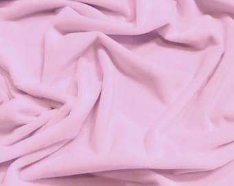 Minky Solid Baby Soft Fabric - LIGHT PINK - 58"/60" Width Sold By The Yard DIY Blanket Clothing Accessories Teddy Bears Hug-Z™