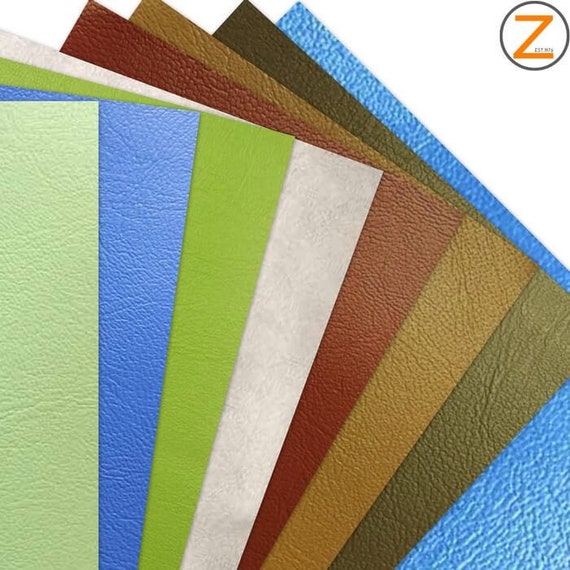 Marine Grade Vinyl Upholstery Fabric Fake Leather Materials Waterproof  Anti-UV