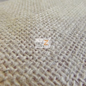 Natural Burlap Jute Upholstery 10oz 60&quot; Wide By The Yard Hessian Fabric Craft Sack Wreath Hammock Table Runner Decorations Jute