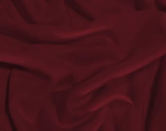 Sweatshirt & Apparel Polar Fleece Fabric - WINE - Sold By The Yard 60" Width DIY  Athletic Sportswear Clothing