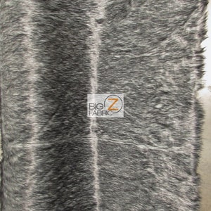 Faux Fake Fur Arctic Alaskan Husky Long Pile Fabric WHITE Sold by the ...