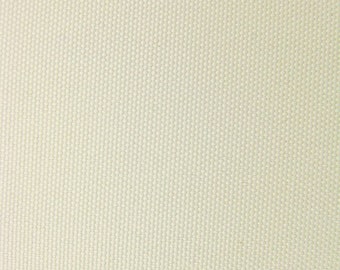 Solid Canvas Waterproof Outdoor Fabric 60" Wide Per Yard IVORY