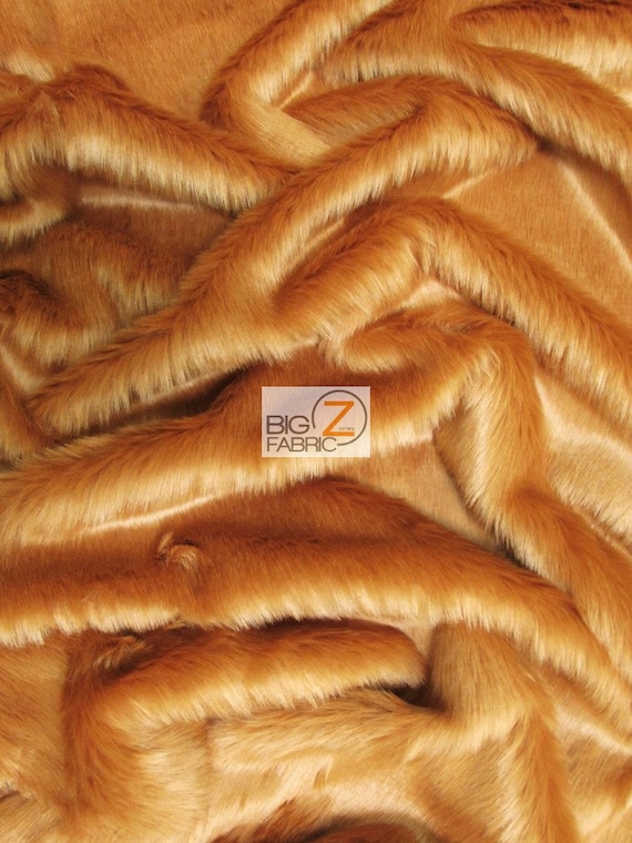 Short Shag Faux Fur Fabric AMBER Sold by the Yard 64 Width Coats Costumes  Scarfs Rugs Props Short Pile -  Canada