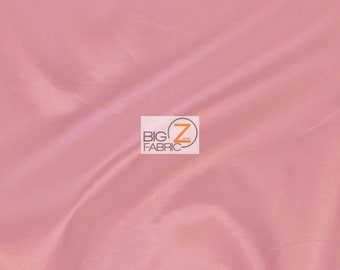 Solid Taffeta Fabric - CORAL - Sold By The Yard 58"/60" Width DIY Dress Skirt Wedding Decor Curtains