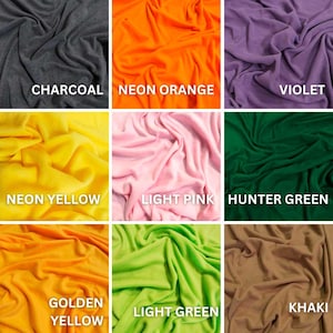 Tejido polar antipilling sólido, 152 cm de ancho, poliéster polar para mantas, sudaderas con capucha, chaquetas, mantas con nudo y costura de invierno.