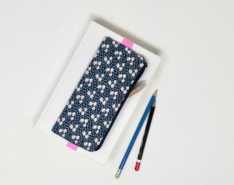 Mäppchen mit Gummiband, Stiftetasche, Stiftetasche mit Reißverschluss für Notebook und Stifte