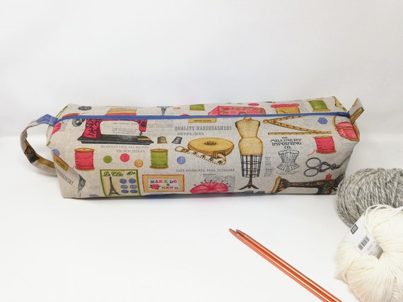 Borsa porta lavoro maglia Borsa portaferri per la maglia | Etsy Italia
