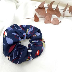 Hair accessory, Scrunchy hair tie, Elastic band for all hair types, cotton made