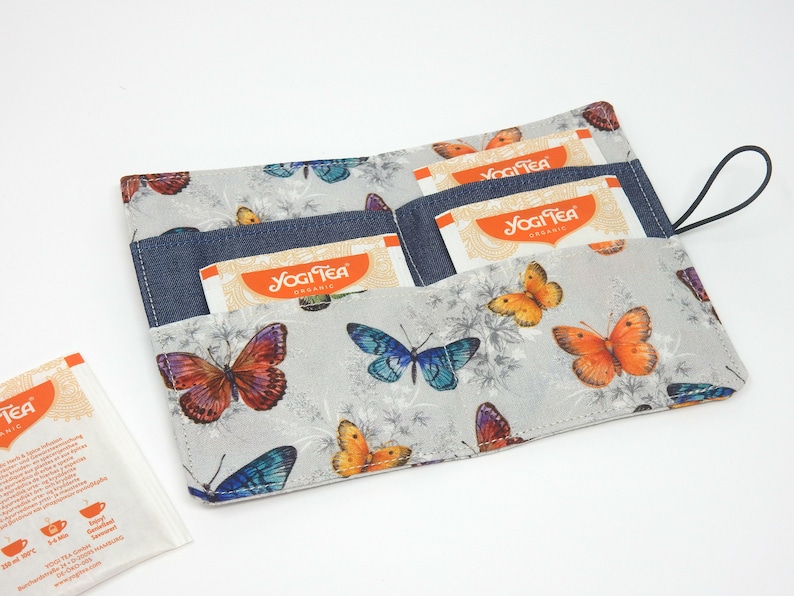Sewing Pattern Tea Wallet DIY Tutorial Tea Bag Holder Pdf - Etsy