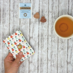 Tea holder - Teabag organizer - Tea wallet - Teabag wallet - Valentine Gift - Travel tea container - Tea caddy - Tea bag storage - Tea gift