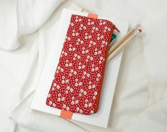 Mäppchen mit Gummiband, Stiftetasche, Stiftetasche mit Reißverschluss für Notebook und Stifte