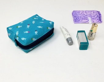 Privacy pouch, Open wide pouch, Discrete pouch, Period boxy pouch