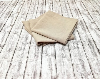 Cotton table napkins, reusable fabric napkins, reusable serviette, Customizable order