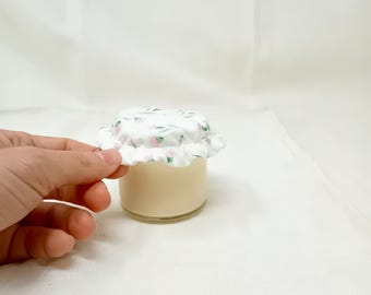 Mason jar cover, food cover, washable glass covers, jar cap, container cover, yogurt cover