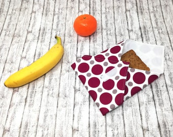 Sandwichzakje, wasbare sandwich wrap, herbruikbare waterdichte snack wrap
