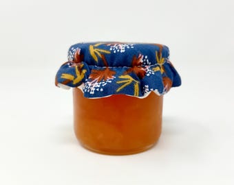 Mason jar cover, food cover, washable glass covers, jar cap, container cover, yogurt cover