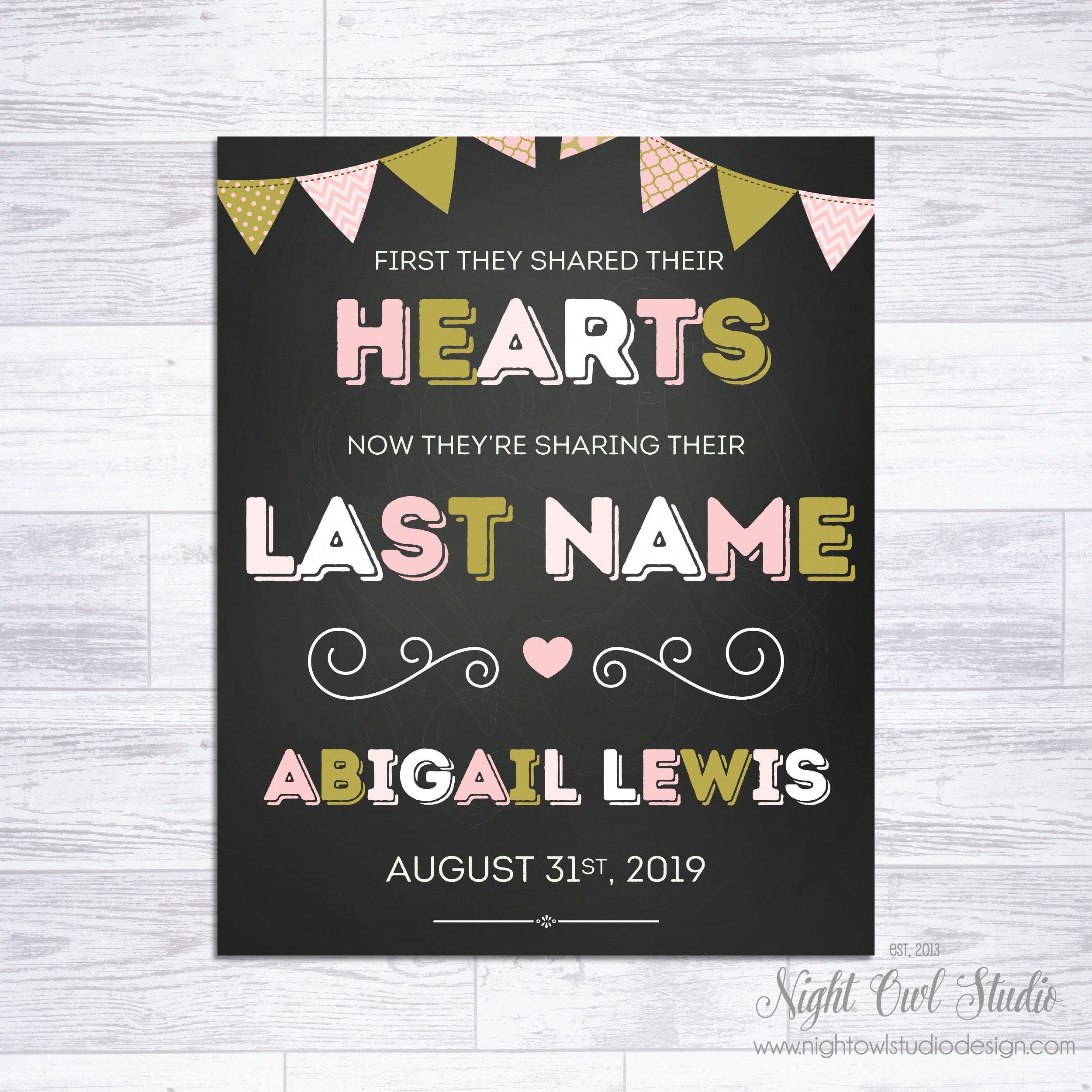 Adoption Day Sign Printable Adoption Sign Girl Adoption Day | Etsy